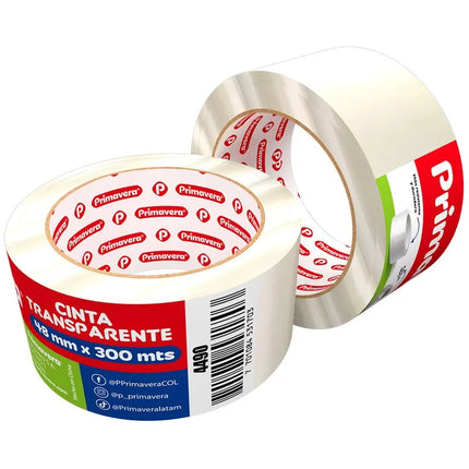 Cinta Transparente 48mm x 300mts | Alta Resistencia
