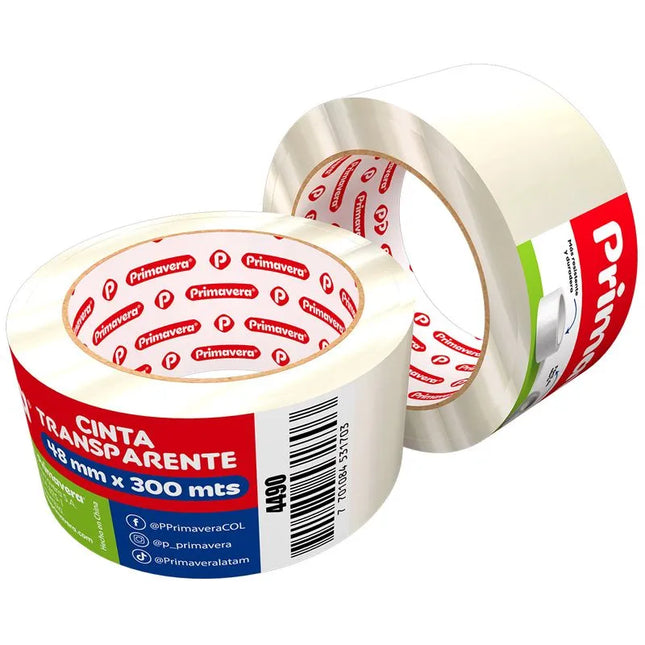 Cinta Transparente 48mm x 300mts | Alta Resistencia