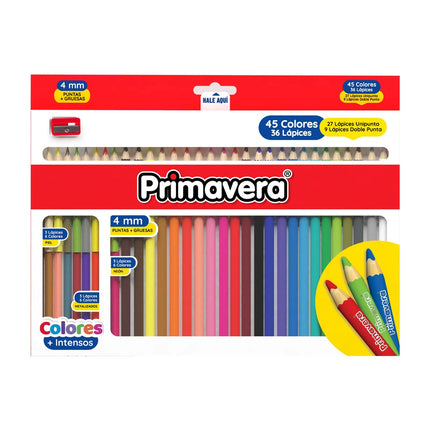 Colores Una y Doble Punta x36 Primavera | Creatividad