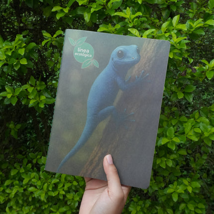 Cuaderno Ecológico de Lagarto Azul | Diseño Exclusivo