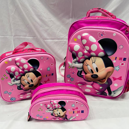 Morral en Combo de Minnie para Niñas | Set Escolar