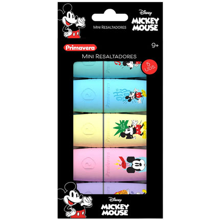 Mini Resaltadores Mickey Mouse x5