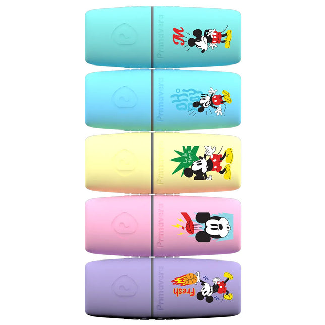 Mini Resaltadores Mickey Mouse x5