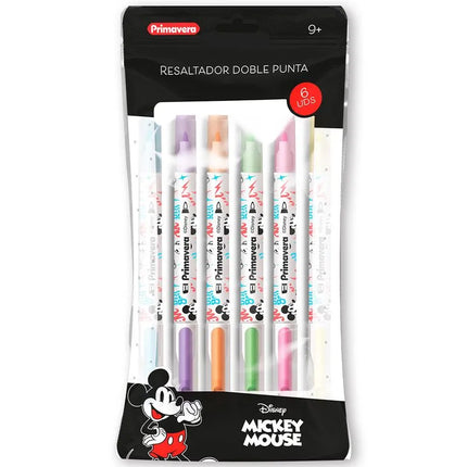 Resaltador Mickey Mouse Doble Punta