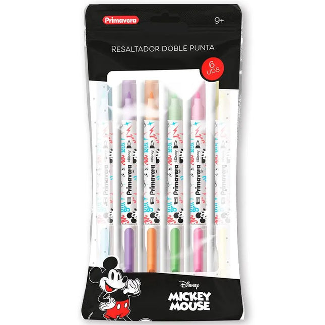 Resaltador Mickey Mouse Doble Punta
