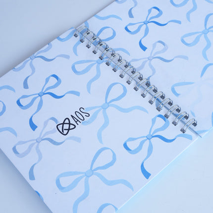 Cuaderno con Hojas Azules | Diseño Original y Creativo