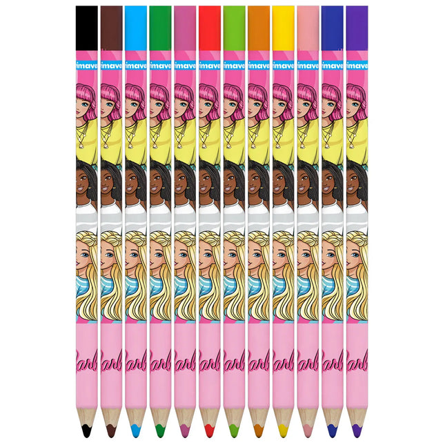 Colores Barbie Niña x12