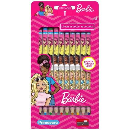 Colores Barbie Niña x12