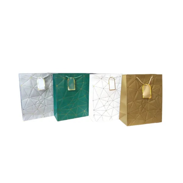 Bolsa Regalo 32 X 26 X 12 Cm Unicolor Lineas