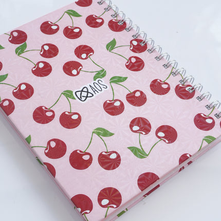Cuaderno con Hojas Rojas | Creatividad y Estilo Único