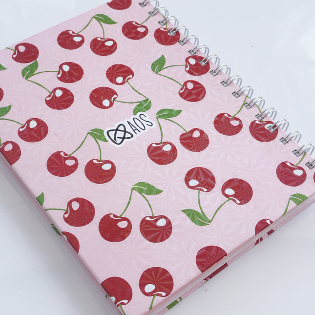 Cuaderno con Hojas Rojas | Creatividad y Estilo Único