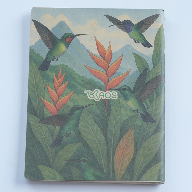 Cuaderno Ecológico de Colibrí | Diseño Natural y Único