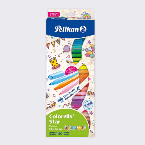 Colorella Star X50 | Colores Escolares Multicolor