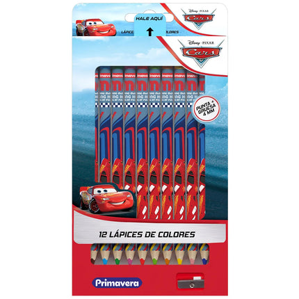 Colores Cars Niño x12