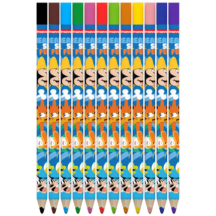 Colores Mickey Mouse Club House x12 | Escolar Infantil