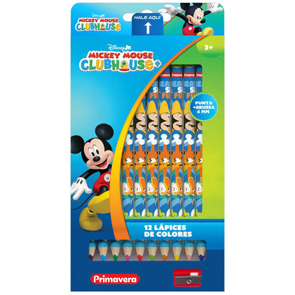 Colores Mickey Mouse Club House x12 | Escolar Infantil