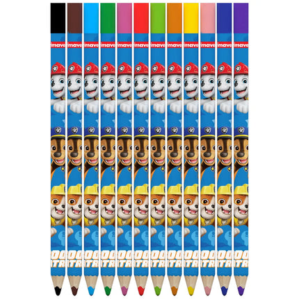 Colores Paw Patrol X12 | Lápices Infantiles