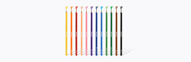Lápices de Colores x36 Pelikan | Colores Intensos