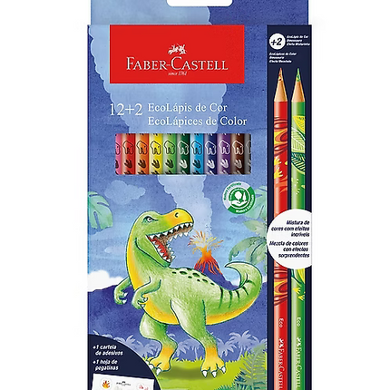 Colores Dinosaurio 12+2 Multicolor | Creatividad sin Límites