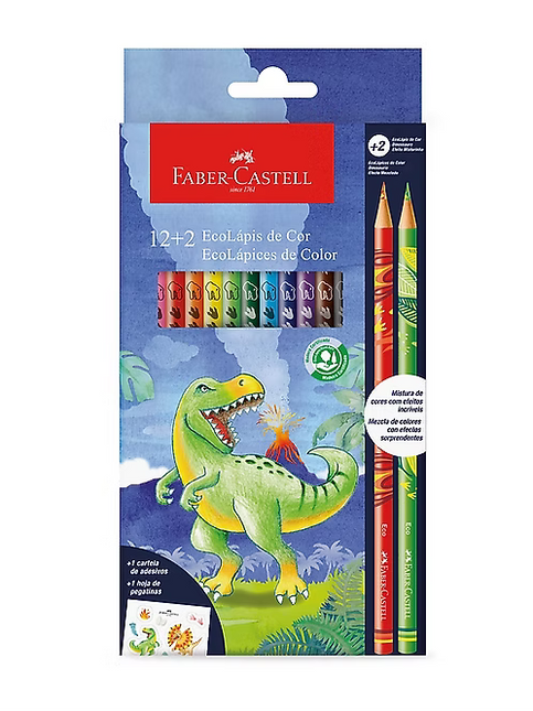 Colores Dinosaurio 12+2 Multicolor | Creatividad sin Límites