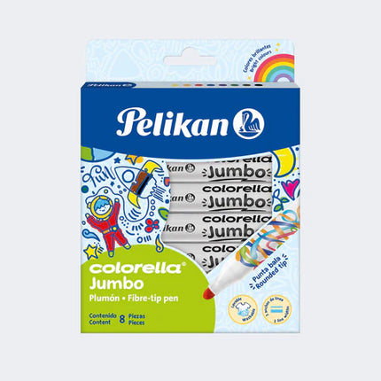Plumones Colorella Jumbo x8