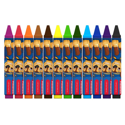 Crayones Paw Patrol Preescolar x12 | Colores Infantiles