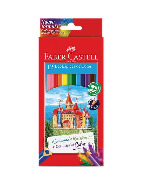 Colores 4mm X12 | Colores Resistentes para Dibujar