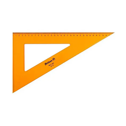 Escuadra 60° 32 cm | Precisión para Dibujo Técnico