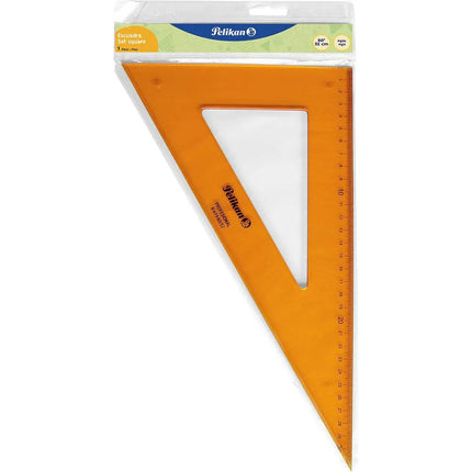 Escuadra 60° 25 cm | Precisión para Geometría y Dibujo