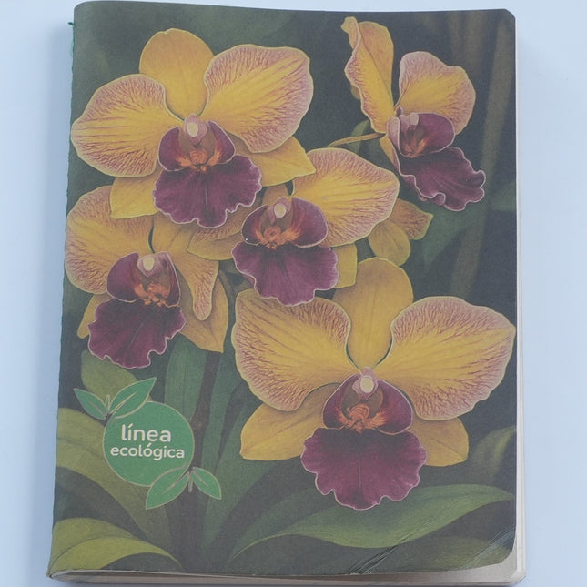 Cuaderno Ecológico de Orquídea | Diseño Floral Único