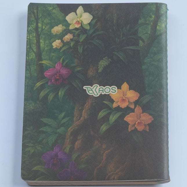 Cuaderno Ecológico de Orquídea | Diseño Floral Único
