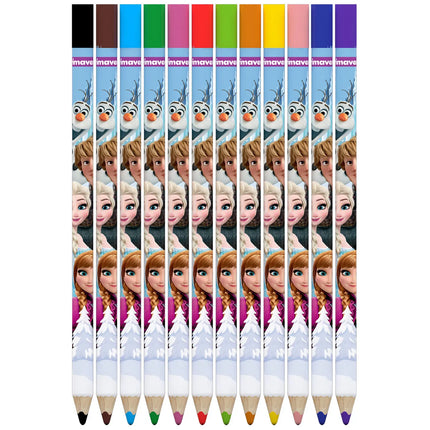Colores Frozen Niña x12