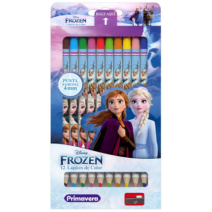 Colores Frozen Niña x12