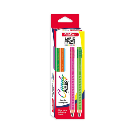 Lápiz grafito HB No. 2