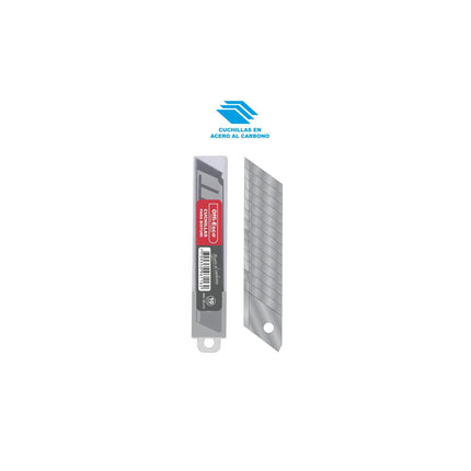 Cuchilla para bisturí grande 18 x 110 m