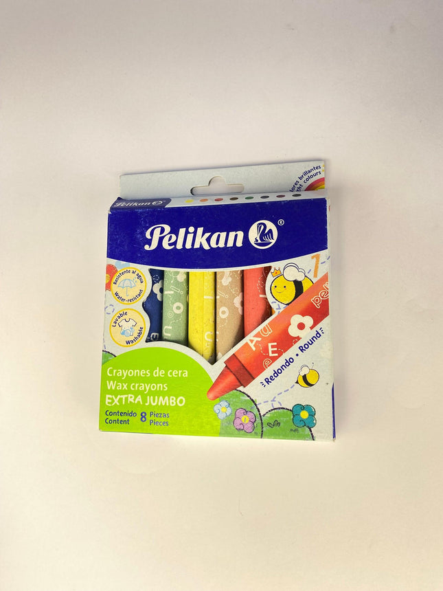 Pelicrayones extra jumbo CJ/8 colores surtidos