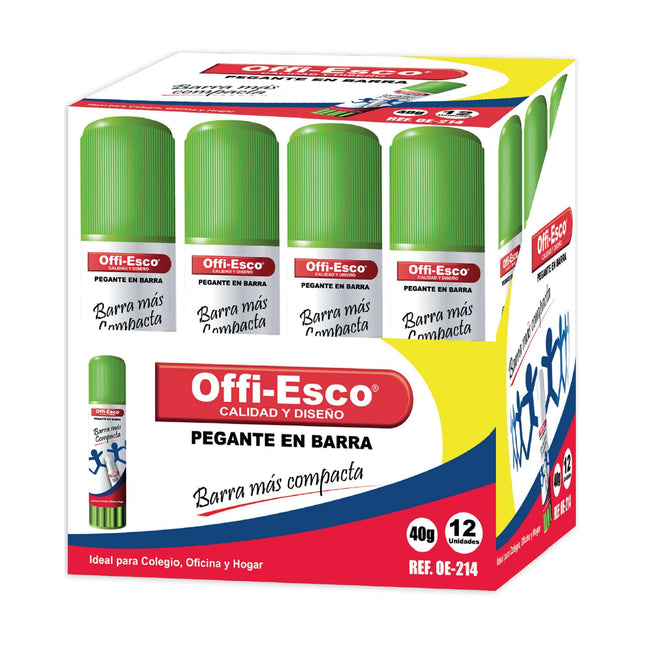 Pegante en barra de 40 gramos
