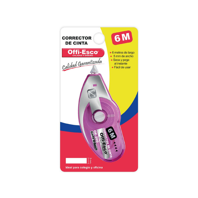 Corrector cinta x 6 metros