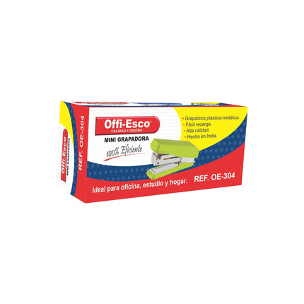 Grapadora mini colores sólidos