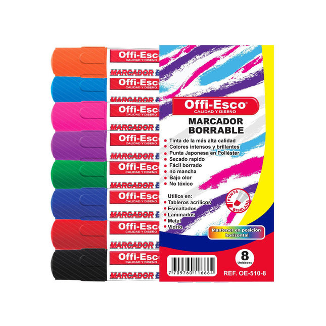 Marcador borrable