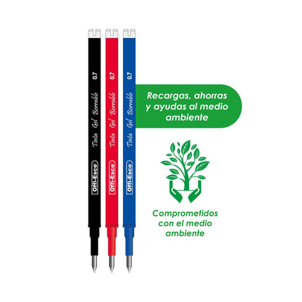 Recarga para bolígrafos