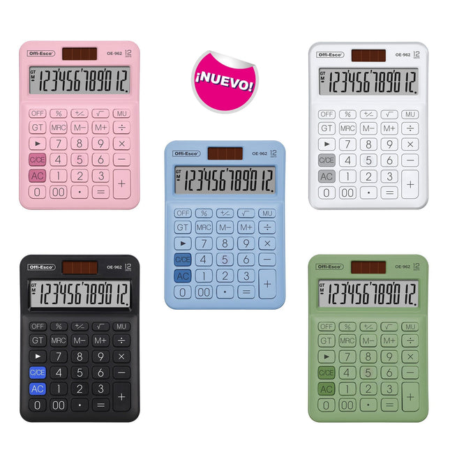 Calculadora Electrónica 12 dígitos