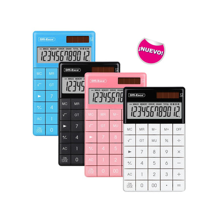 Calculadora electrónica 12 dígitos