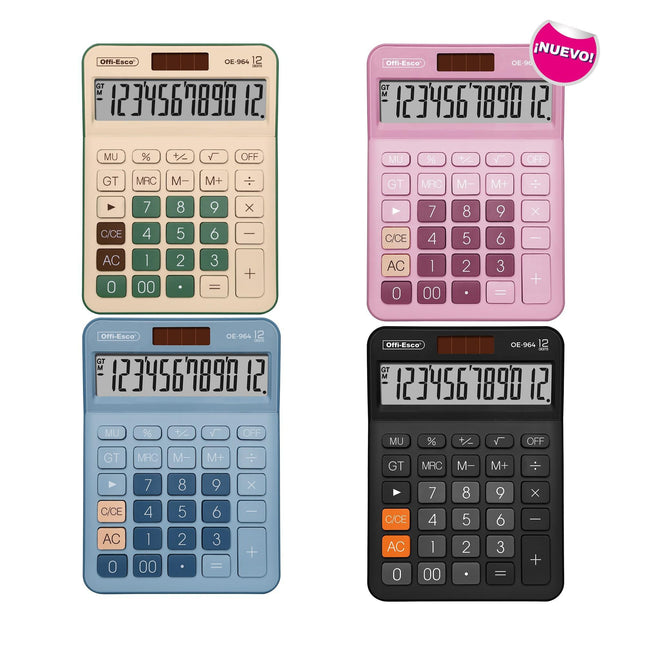 Calculadora Electrónica 12 dígitos