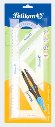 Juego geométrico 5 piezas mediano