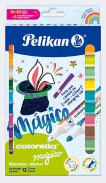 marcador colorella magic x 12