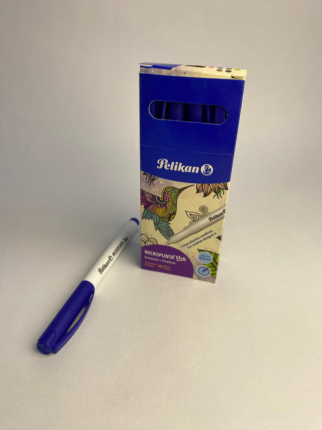 Micropunta plus CJ /10 Azul