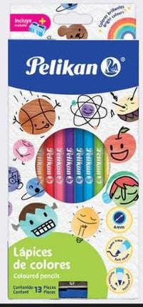 Lapiz colores largos