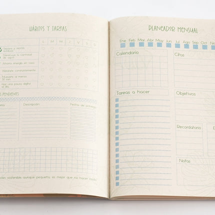 Cuaderno Ecológico del Mono Araña | Diseño Natural
