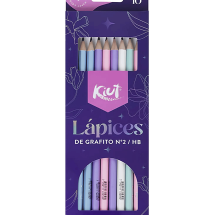 Lápiz Kiut x10 o x3 | Set Escolar Básico y Creativo